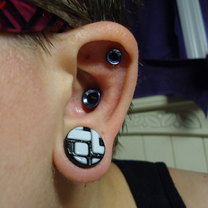 Retro Rectangle Plugs Customer Photo